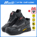 Giày bảo hộ lao động Zboot Z140 da lộn cao cấp, mũi thép, đế Kevlar chống đâm xuyên, Size 41
