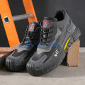 Giày bảo hộ lao động Zboot Z140 da lộn cao cấp, mũi thép, đế Kevlar chống đâm xuyên, Size 41