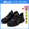 Giày bảo hộ lao đông Zboot Z144 khóa vặn cao cấp, chống đinh, chống va đập, thoáng khí, Size 42