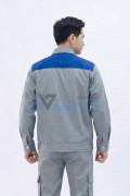 Quần áo bảo hộ lao động Evinz AV93 vải kaki bền đẹp, thoáng khí, dùng siêu bền, Size M - Vải kaki liên doanh