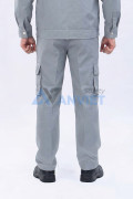 Quần áo bảo hộ lao động Evinz AV93 vải kaki bền đẹp, thoáng khí, dùng siêu bền, Size M - Vải kaki liên doanh