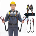Dây an toàn bán thân Kukje Hàn Quốc C110 2 móc nhôm chống sốc cao cấp, Loại 2