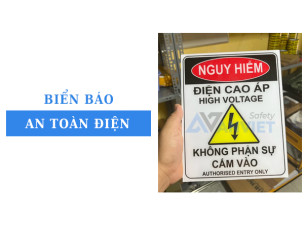 Các loại biển báo an toàn điện phổ biến và ý nghĩa từng loại
