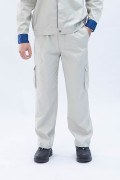 Quần áo bảo hộ lao động Evinz AV01 cho kỹ sư kỹ thuật, công nhân, Size M - Vải kaki liên doanh