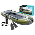 Thuyền hơi Seahawk 4 người L149 kèm mái chèo nhôm và bơm hơi