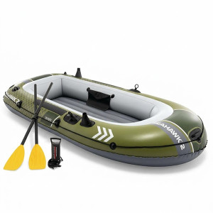 Thuyền hơi Seahawk 2 người L147 siêu bền kèm mái chèo nhôm