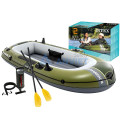 Thuyền hơi Seahawk 2 người L147 siêu bền kèm mái chèo nhôm