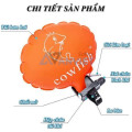 Phao cứu sinh khẩn cấp đeo tay Cowfish L144, Loại đeo cổ tay + 2 xi lanh