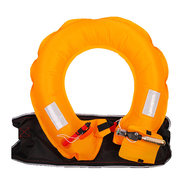 Áo phao cứu sinh tự động căng L141 gọn nhẹ, có còi và phản quang