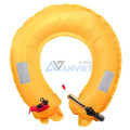 Áo phao cứu sinh tự động căng L141 gọn nhẹ, có còi và phản quang, Kích hoạt khi giật xi lanh