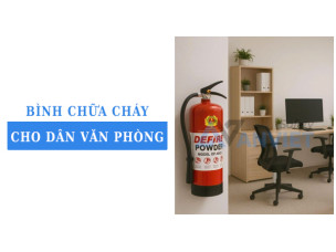 Gợi ý các mẫu bình chữa cháy cho dân văn phòng nhỏ gọn, dễ dùng