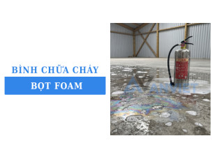 Bình chữa cháy bọt foam có để lại cặn sau khi dập lửa không?