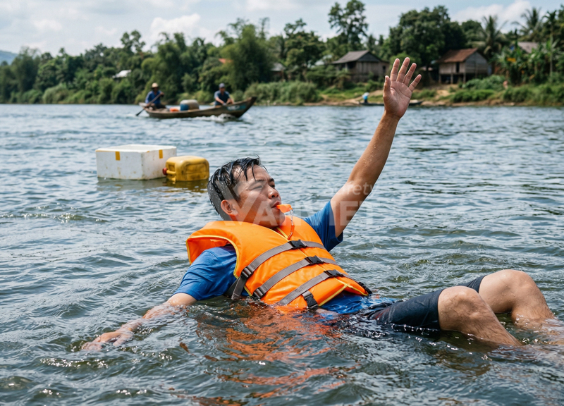 Kỹ năng xử lý tình huống khẩn cấp cho người chưa biết bơi.