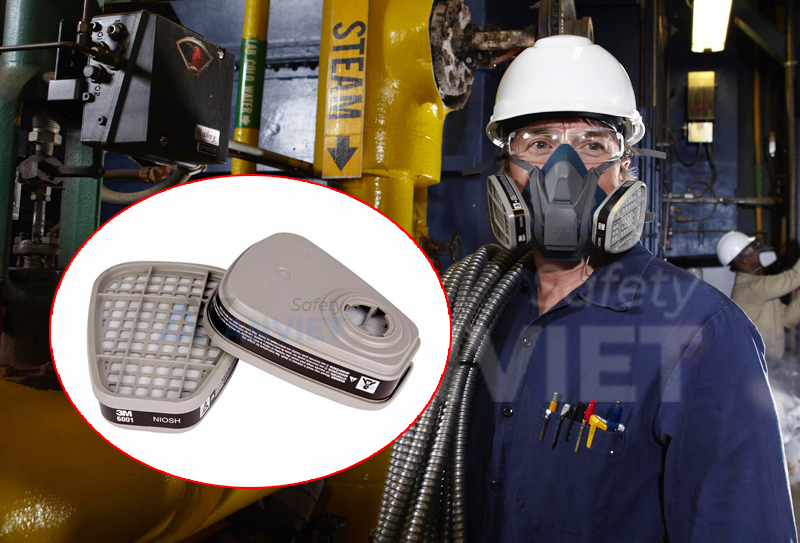 Phin lọc quyết định đến hiệu quả lọc khí của mặt nạ phòng độc.