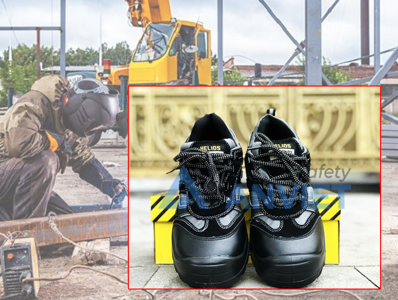 Giày bảo hộ Helios được ứng dụng đa dạng trong nhiều lĩnh vực.