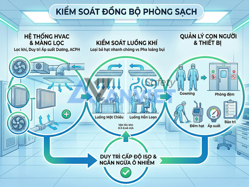 Doanh nghiệp cần kiểm soát đồng bộ từ hệ thống kỹ thuật đến con người và quy trình quản lý.