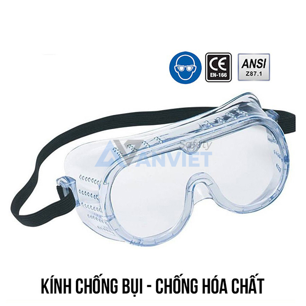 Kính bảo hộ chống hóa chất Blue Eagle JG101 cao cấp