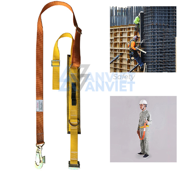 Thiết bị an toàn trên cao và cảnh báo.