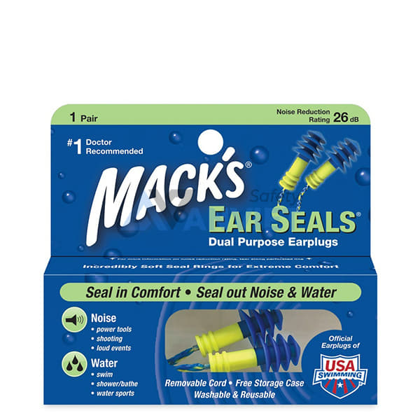 Nút bịt tai Ear Seal làm từ silicon với thiết kế 3 tầng kín khít