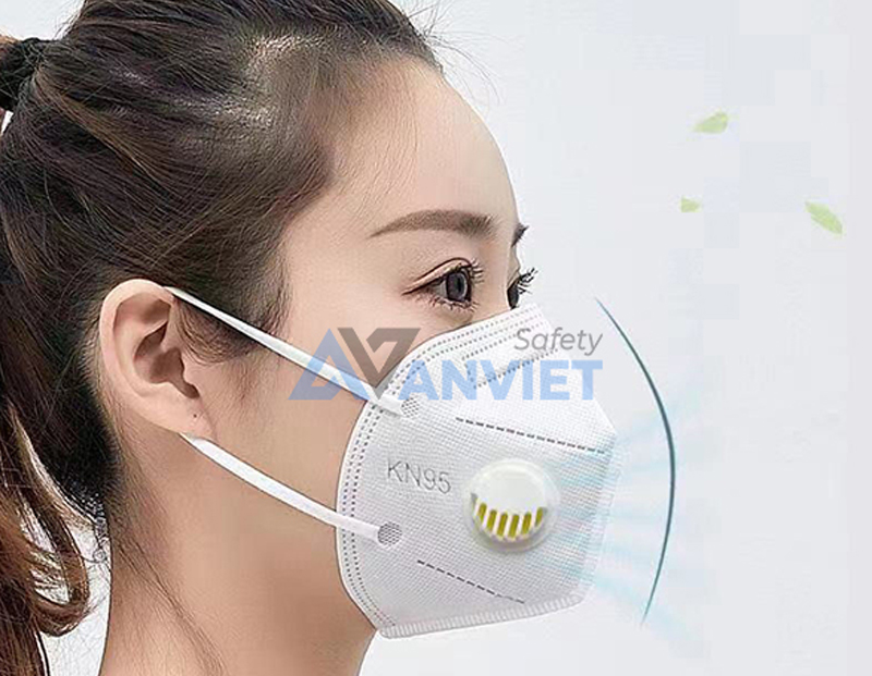 Khẩu trang KN95 đạt tiêu chuẩn quốc gia của Trung Quốc.