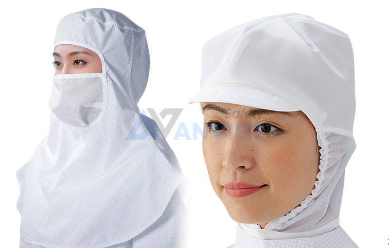 Mũ bảo hộ trùm đầu.