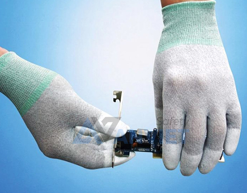 Găng tay chống tĩnh điện đạt chuẩn an toàn chất lượng.