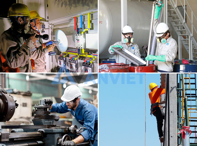 Đối tượng tham gia huấn luyện an toàn lao động nhóm 3.