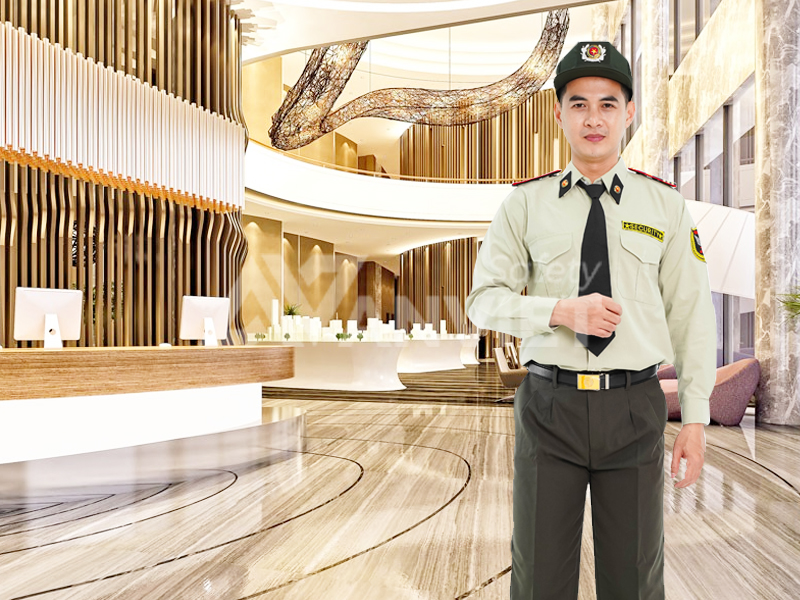 Đồng phục bảo vệ chuyên nghiệp.