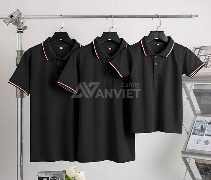 Sử dụng và bảo quản áo thun đồng phục màu đen đúng cách.