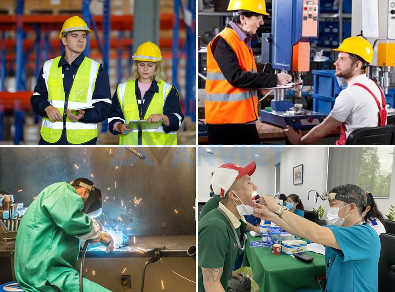 Phân nhóm an toàn lao động theo quy định của pháp luật.