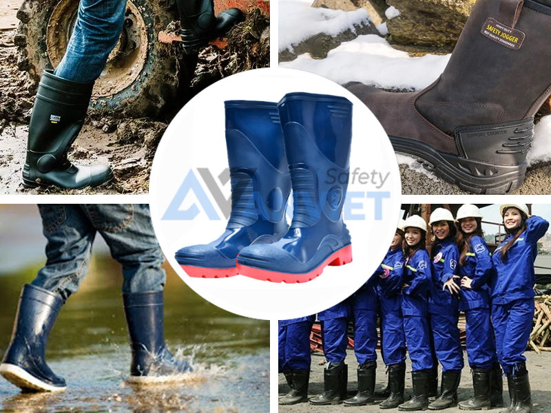 Ủng cao su được ứng dụng trong đa dạng các ngành nghề.