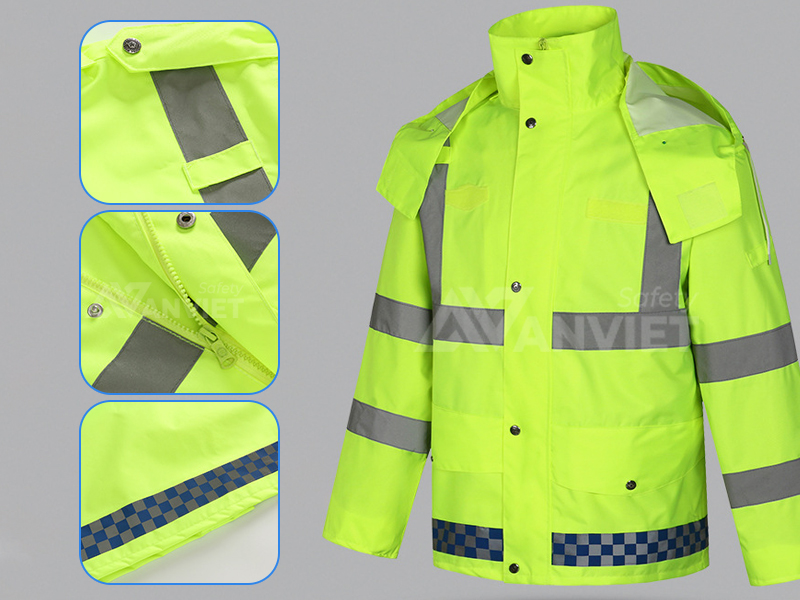Thiết kế áo mưa tiện dụng, bảo vệ tối ưu cho người dùng.