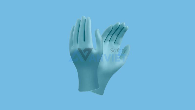 Găng tay y tế VGlove Vinyl được làm từ chất liệu nhựa PVC tổng hợp, không chứa cao su tự nhiên