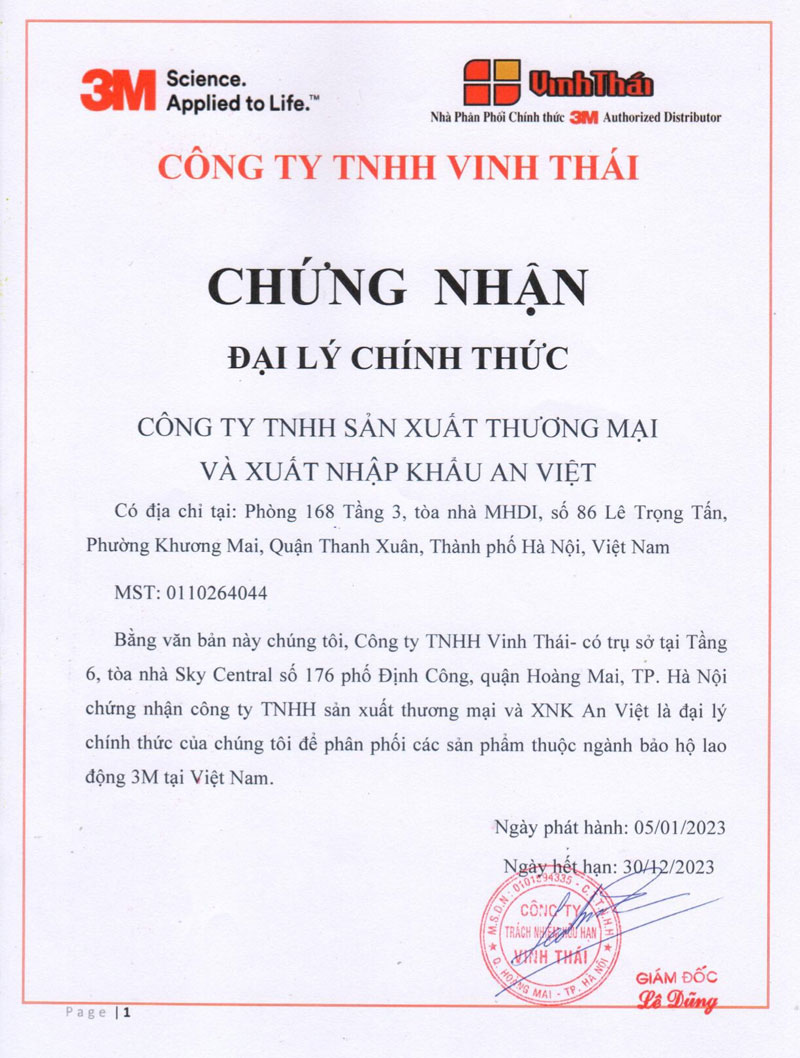 Mua nút tai chống ồn 3M chính hãng tại Bảo Hộ An Việt.