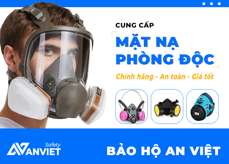 Bảo Hộ An Việt phân phối chính hãng mặt nạ phòng độc các loại.