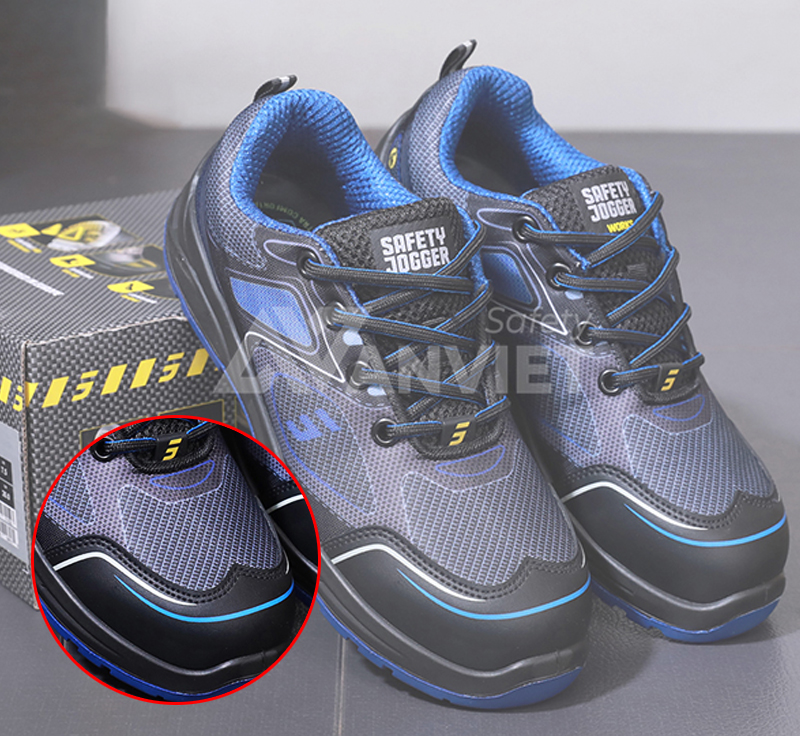 Giày bảo hộ Safety Jogger bảo vệ an toàn, tạo sự thoải mái khi mang.