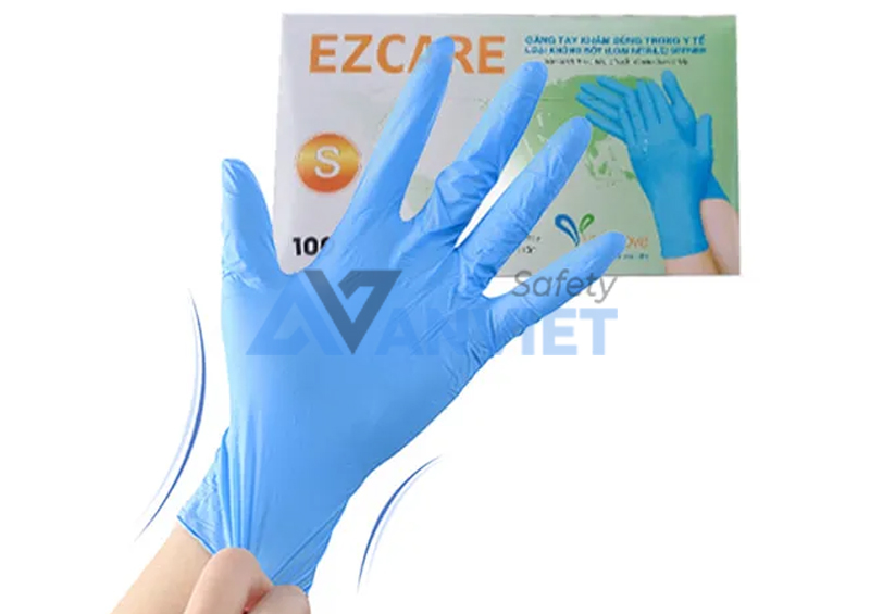Găng tay y tế Nitrile không bột.