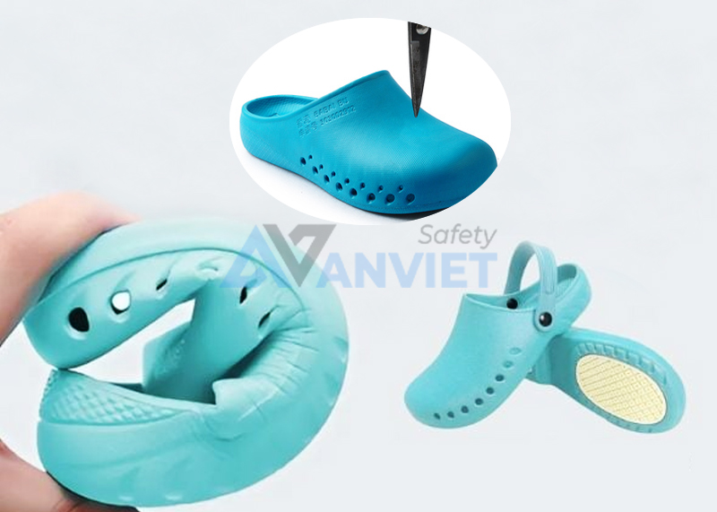 Chọ dép có thiết kế chống trơn trượt và độ bền cao.