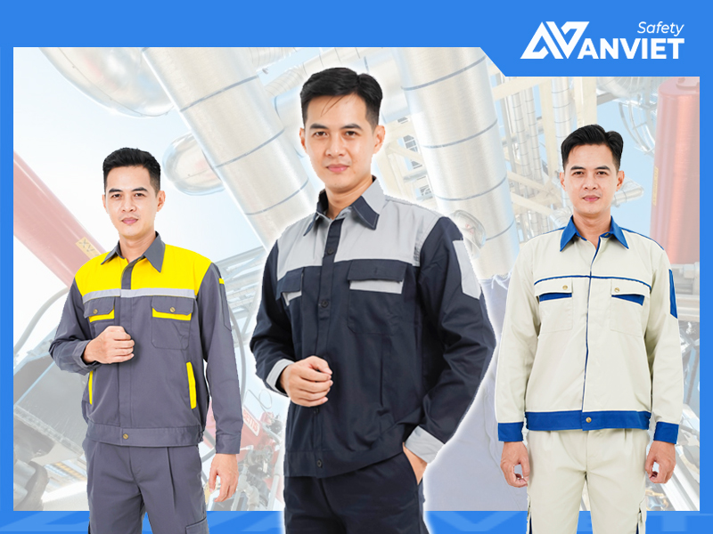 Đồng phục bảo hộ đảm bảo an toàn cho kỹ sư công trình, kỹ thuật viên.
