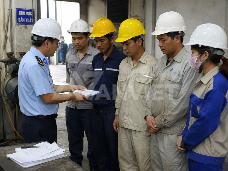 Cá nhân sử dụng lao động cũng bị xử phạt nếu không đáp ứng đồ bảo hộ cho người làm.