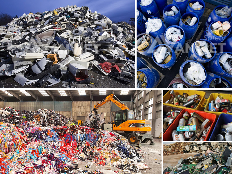 Chất thải rắn công nghiệp.