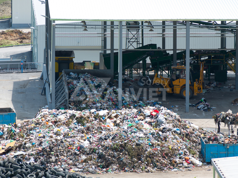 Thực trạng rác thải công nghiệp hiện nay.