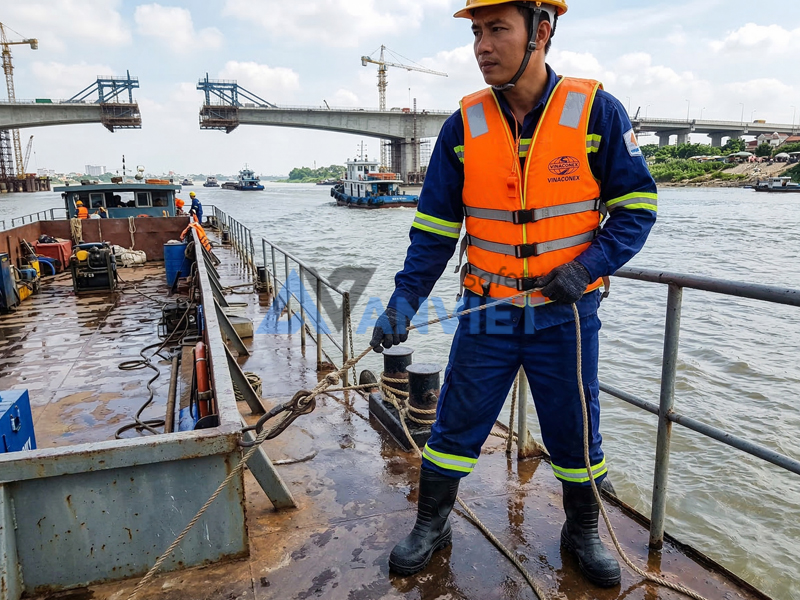 Trang bị bảo hộ cá nhân bắt buộc.