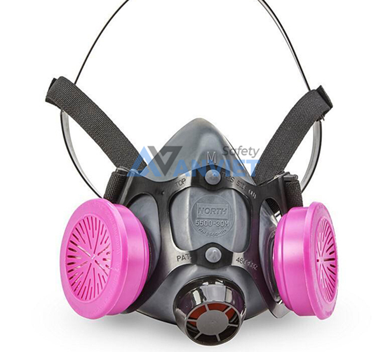 Mặt nạ phòng độc lọc bụi, khói hàn Honeywell 5500 30M.