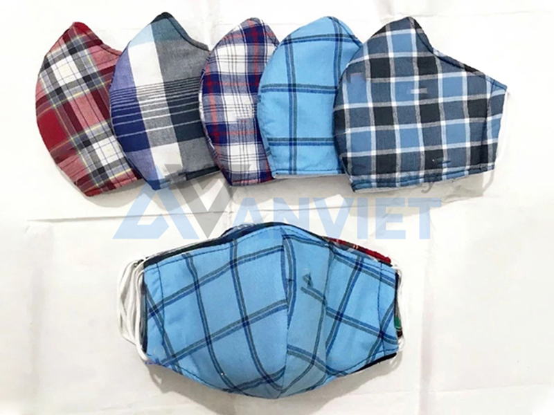 Khẩu trang vải bảo hộ.