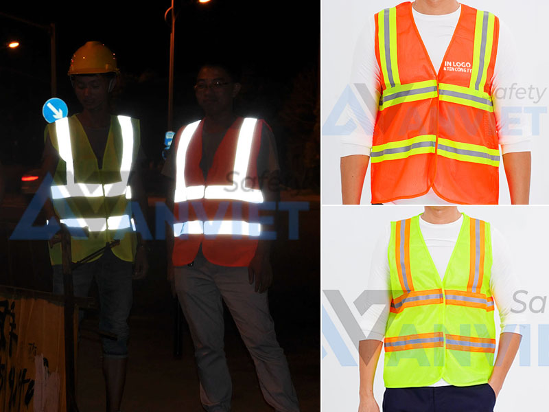 Áo bảo hộ phản quang được ứng dụng trong đa dạng ngành nghề.