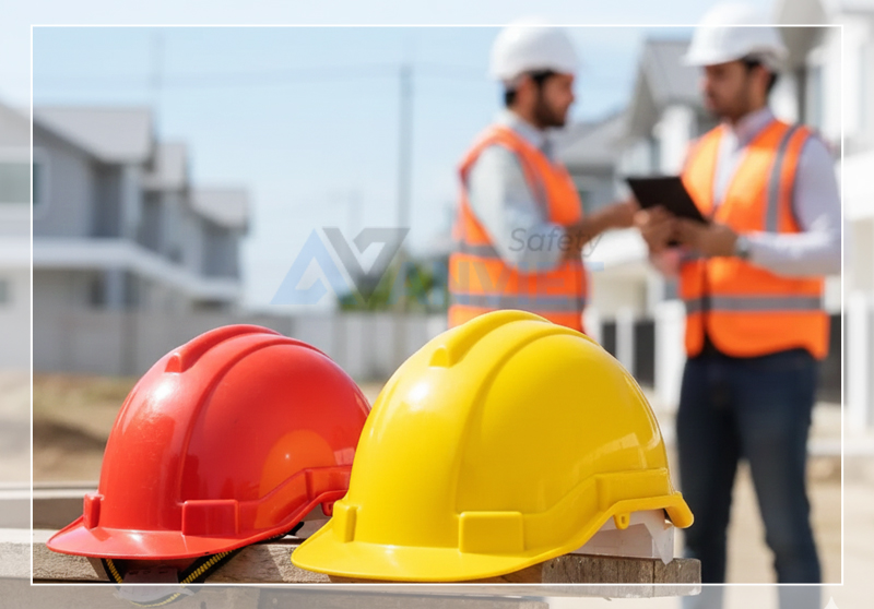 Mũ bảo hộ góp phần nâng cao hiệu suất công việc.