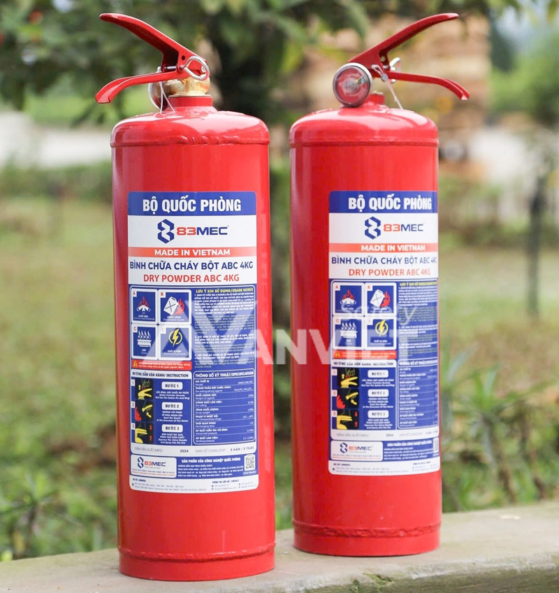 Lựa chọn bình chữa cháy phù hợp loại đám cháy và mục đích sử dụng.
