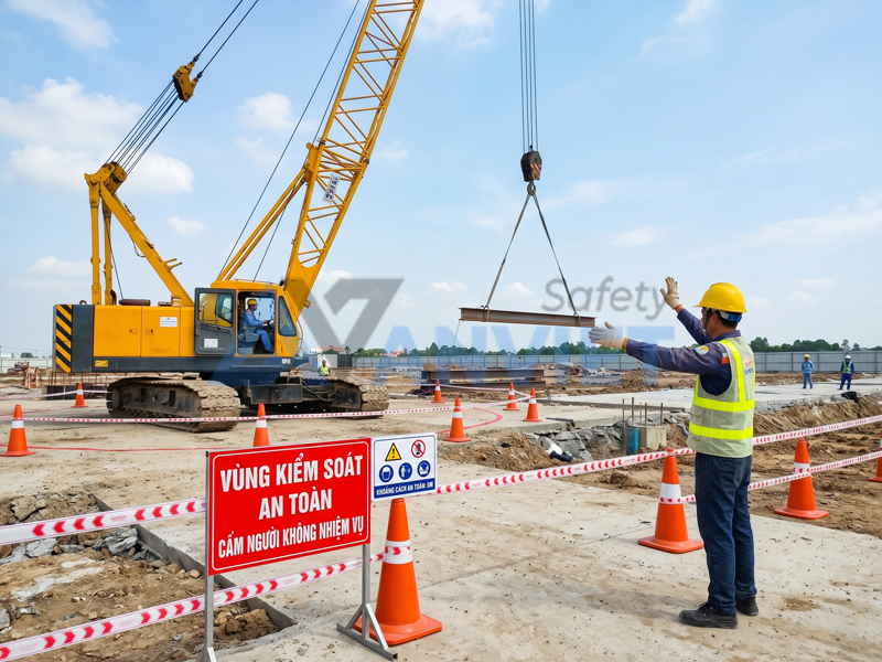 Thiết lập vùng cách ly an toàn.