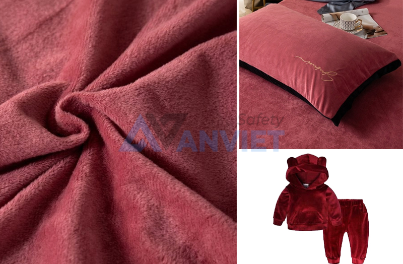 Vải nhung nỉ cao cấp (Felt Velvet).